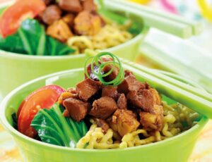 Mi Ayam Pangsit Tempe