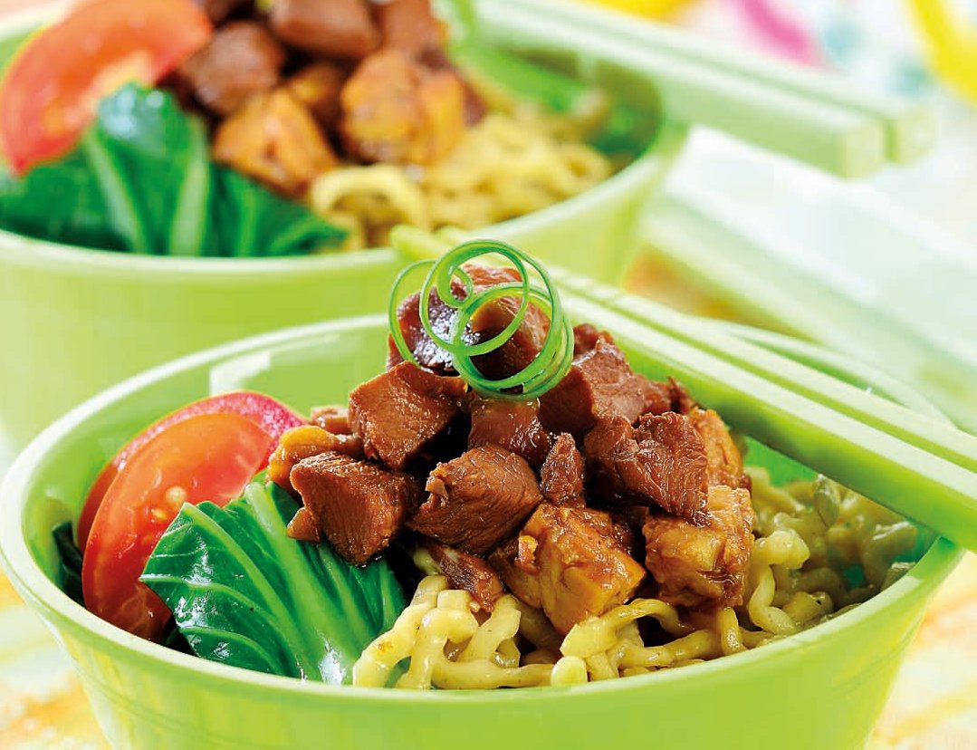 Mi Ayam Pangsit Tempe