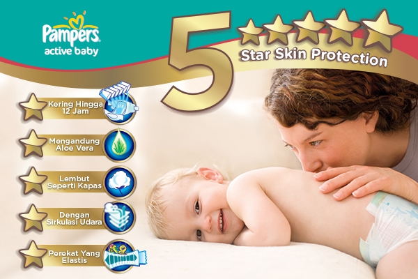 Sekarang, Diaper pun Bintang 5