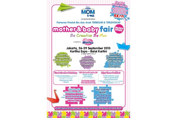 Mother &#038; Baby Fair 2013, Be Creative Be Fun