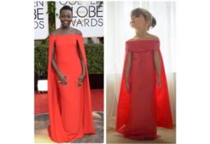 Kreasi Gaun dari Kertas