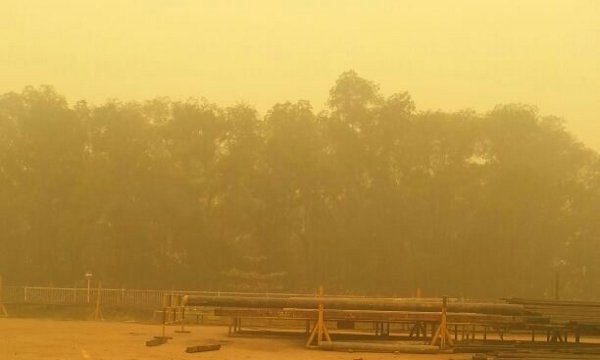Kabut Asap Riau Mengancam Kesehatan Anak