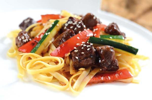 Teriyaki Beef Pasta