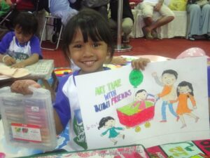 Bertabur Hadiah di M&B Fair 2014