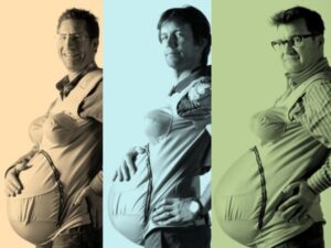 Pengalaman Hamil Tiga Pria Asal Inggris