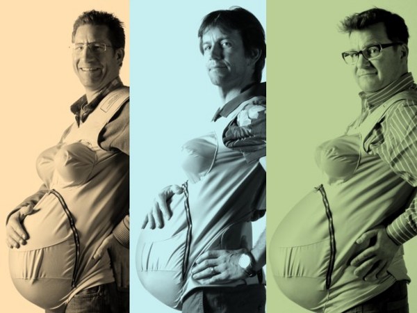 Pengalaman Hamil Tiga Pria Asal Inggris