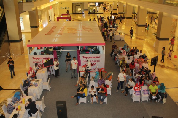 Tupperware Kampanye Donor Darah sebagai Gaya Hidup