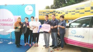 Bantuan Mobil untuk Kampanye Peduli Kanker Payudara