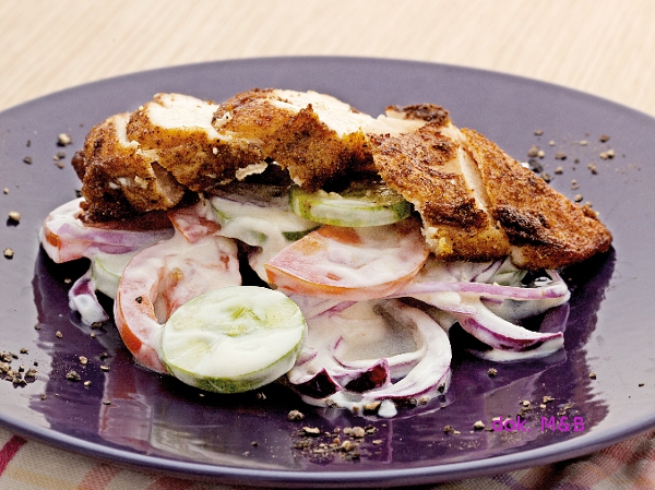 Pan Fried Mediterranean Chicken