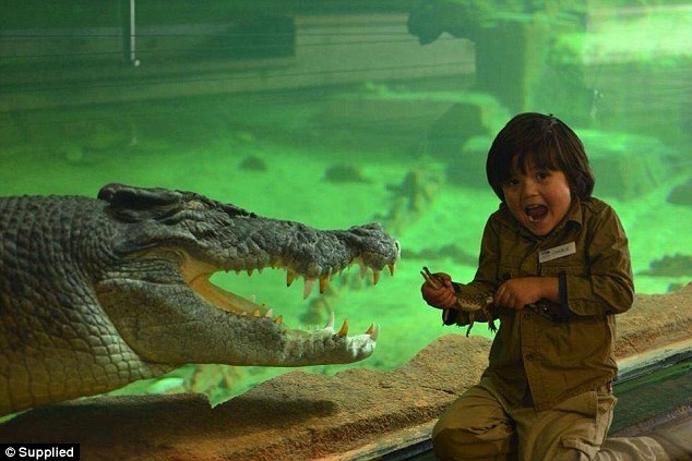 Balita Pemburu Buaya Termuda