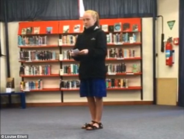 Anak Tanpa Anus Berpidato Melawan Bully