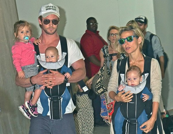 Chris &#8216;Thor&#8217; Hemsworth Menjadi Superhero untuk Anak-Anaknya