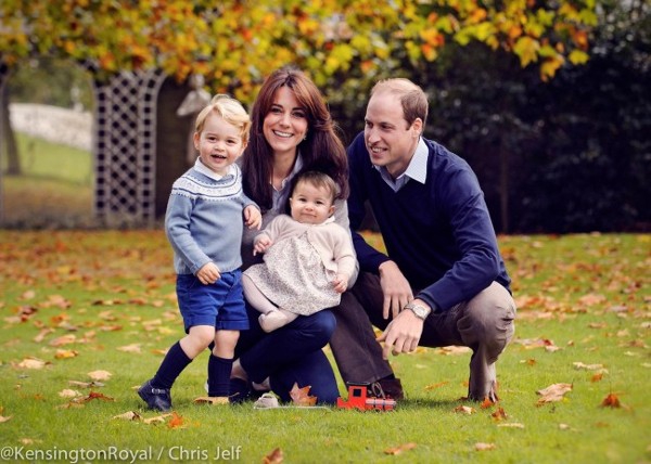 Ucapan Selamat Natal dari Prince William dan Keluarga