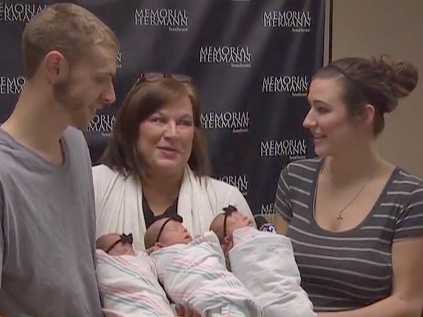 3 Bayi Kembar Identik Kenakan Gelang Kaki Berbeda agar Bisa Dikenali