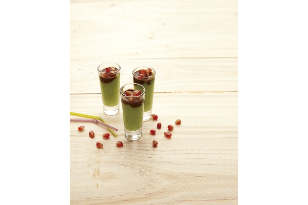Green and Choco Shots