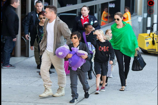 Kekerasan pada Anak Picu Perceraian Brangelina?