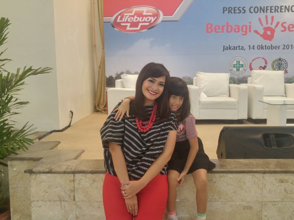 Ersa Mayori Ajarkan Pola Hidup Sehat kepada Anak