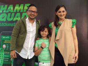 Indra Brasco & Mona Ratuliu Ajak Raka Lebih Aktif