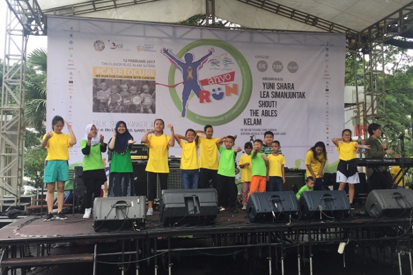 Hujan Tidak Hentikan Serunya Anyo Run 2017