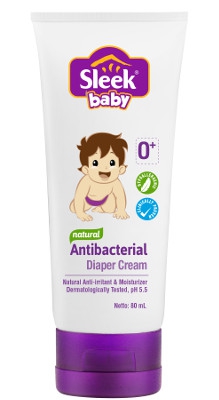 Sleek Baby Diaper Cream, Efektif Atasi Ruam Popok