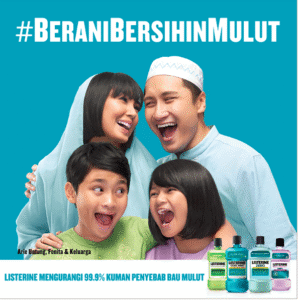 Kampanye Listerine #BERANIBERSIHINMULUT