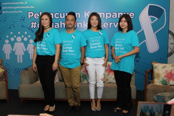 Ruben Onsu dan Sarwendah jadi Duta Kanker Serviks