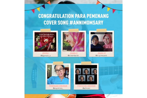 Cinta untuk Ibu Lewat Lagu, Ini Pemenang #AnniMOMsary