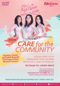 Miss KidZania Indonesia 2018 “Care for the Community”