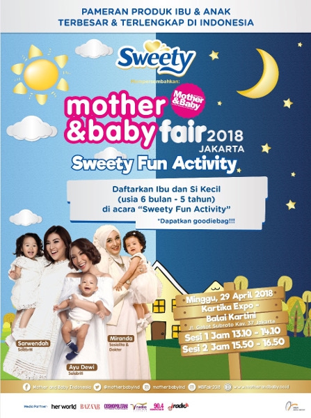 Mother &#038; Baby Fair 2018 Jakarta: Sweety Fun Activity