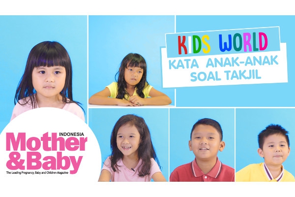 Kata Anak-Anak Soal Takjil