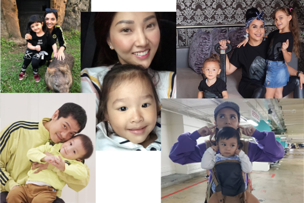 Ini Dia Gaya Kompak Artis dan Anaknya