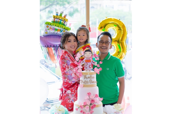 Thalia Ultah, Ini Janji Ruben Onsu Pada Anak