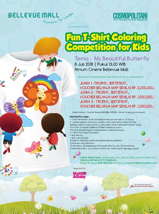 Fun T-Shirt Coloring Competition for Kids