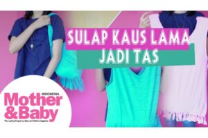 DIY Sulap Kaus Lama Jadi Tas