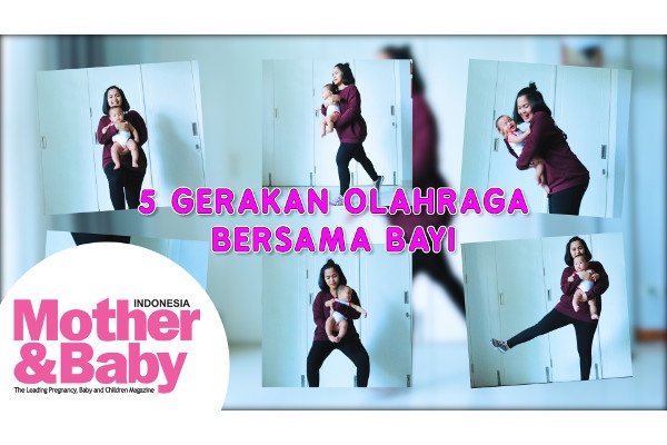 5 Gerakan Olahraga Bersama Bayi