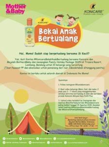 Bekal Anak Bertualang bersama Konicare