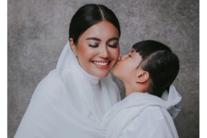 Jalani Kemo, Denada Hindarkan Anak Lihat Cermin