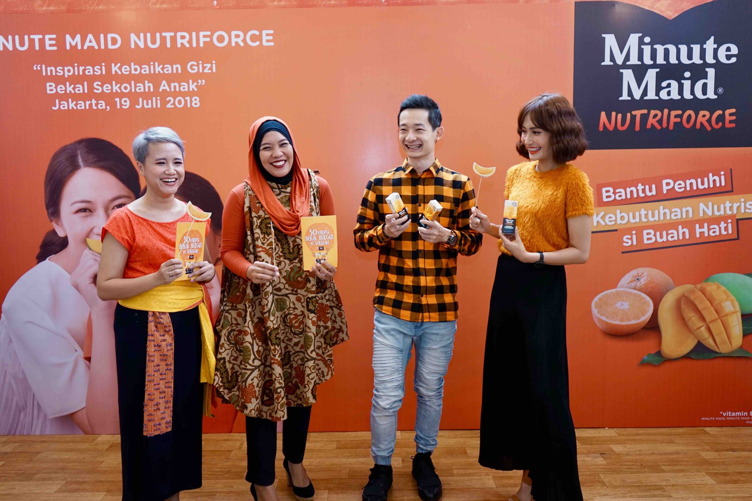 Minute Maid Nutriforce Ajak Jaga Gizi Anak Lewat Bekal