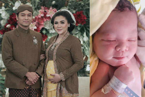Lahirkan Anak Pertama, Ini Wajah Lucu Putra Vicky Shu
