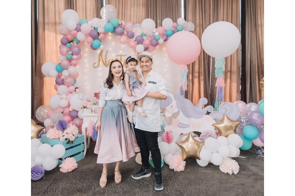 Ucapan Syukur Chelsea Olivia untuk Ultah Nastusha ke-2