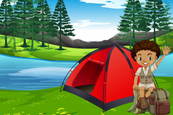 Sahabat Anak saat Bertualang di Alam Terbuka