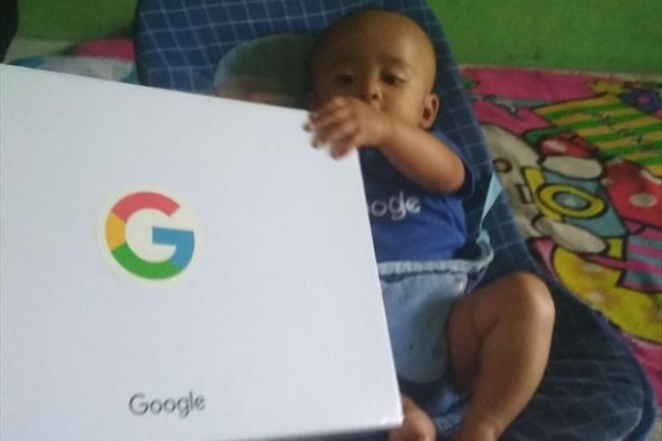 Viral, Bayi Diberi Nama Google oleh Orang Tuanya
