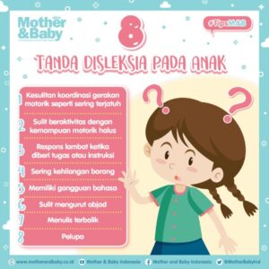 8 Tanda Disleksia pada Anak