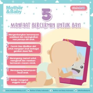 5 Manfaat Bercermin untuk Bayi