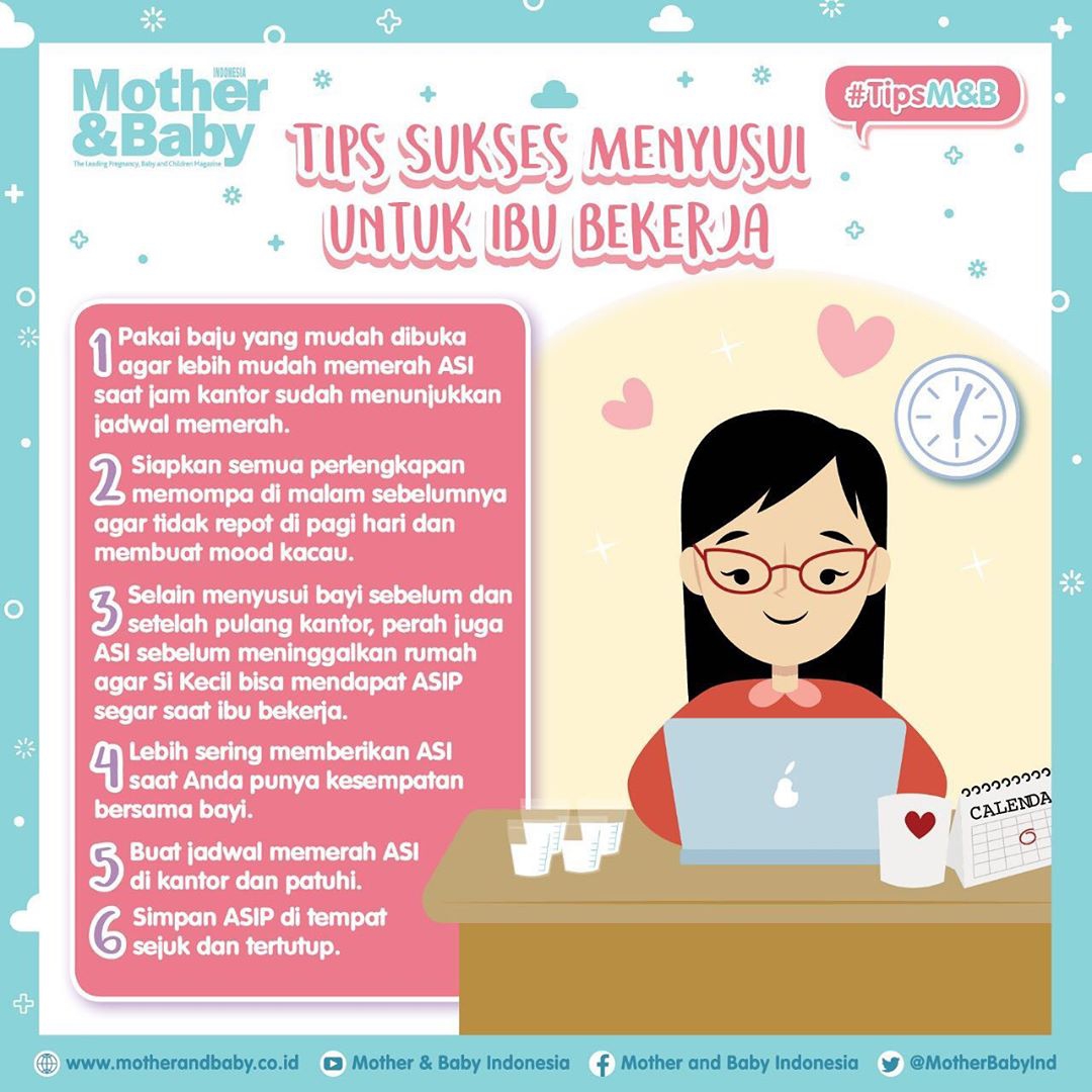 Tips Sukses Menyusui untuk Ibu Bekerja