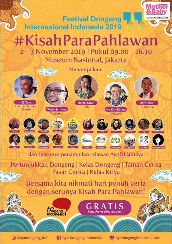 Festival Dongeng Internasional Indonesia 2019