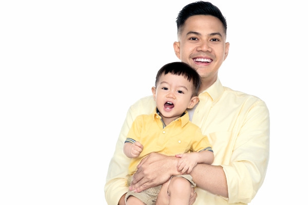 Totalitas Arie Dwi Andhika Jalankan Peran sebagai Ayah