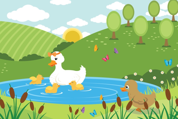 Dongeng #SentuhanIbu: Si Itik Buruk Rupa