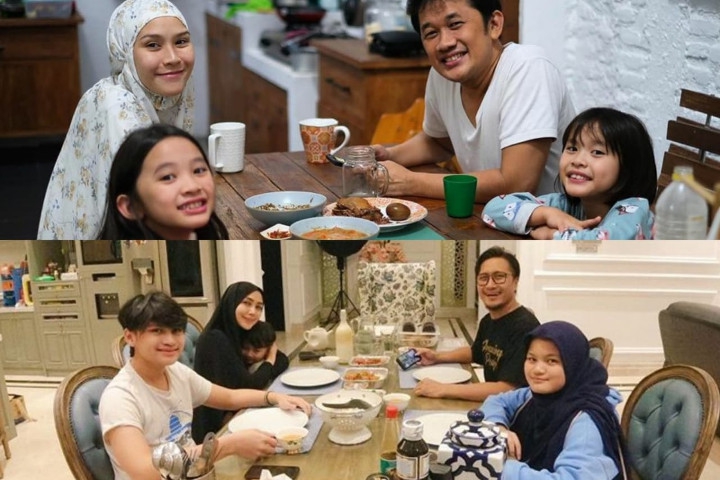 Potret Kebersamaan Keluarga Selebriti di Ramadan 2020