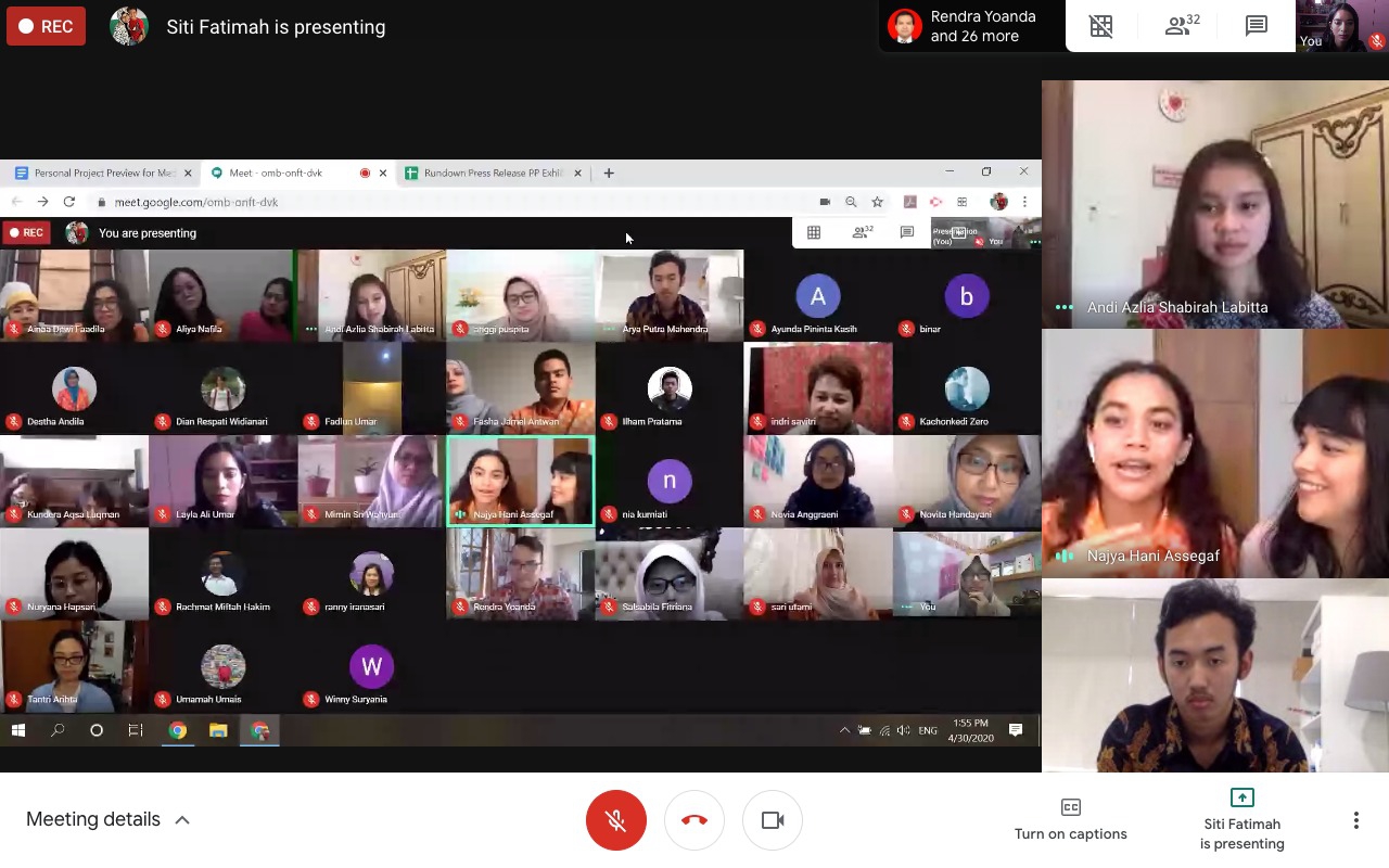 Di Tengah Pandemi, Sekolah Cikal Gelar Pameran Online